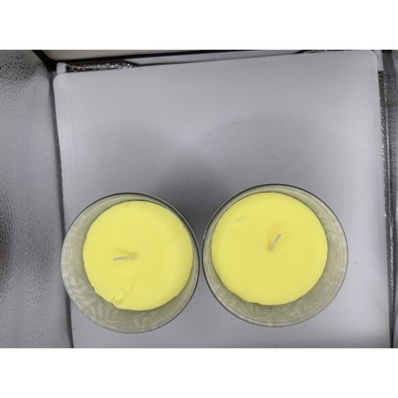 Lilly Pulitzer Onyx Bougie Scent Soy Based Printed Candle New In Box Set Of 2 - Picture 3 of 4